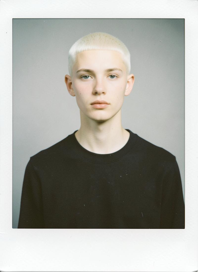Polaroid av modellen Noor Aalborg